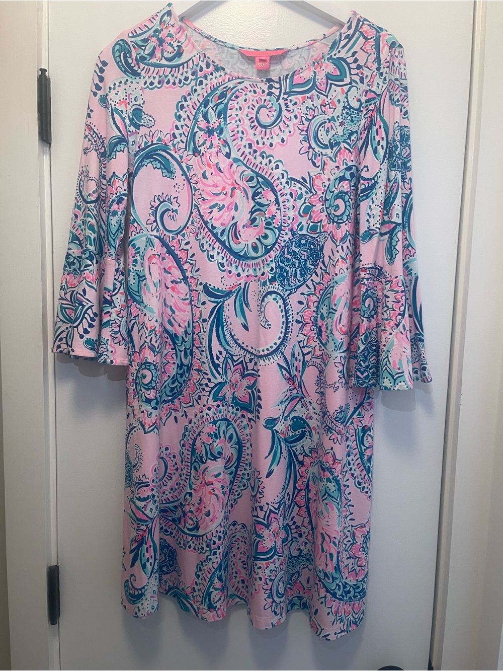Pink & Teal Lilly Pulitzer Dress - Lightweight Women's Dress